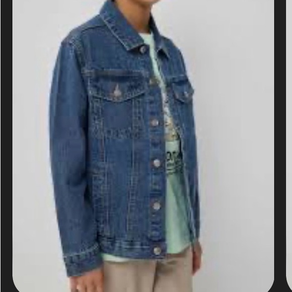 Ardene Kids Oversized Jean Jacket - Picture 1 of 2